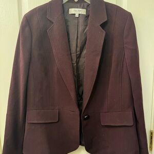 Jones Studio Women's Dark Purple Blazer